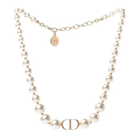 cercei dior perle|Perles Dior Necklaces for Women .